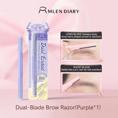 MLEN DIARY Pemangkas Alis Ujung Ganda Cukur Alis, Pemangkas Alis Serbaguna, Anti Gores, Untuk Pemula  5.0  198 penilaian 846 Terjual