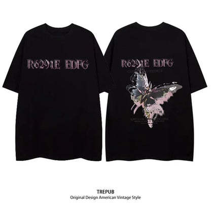 TREPUB.T-shirt Oversize Drink box Baju Kaos Korean Style | Pria Wanita /129