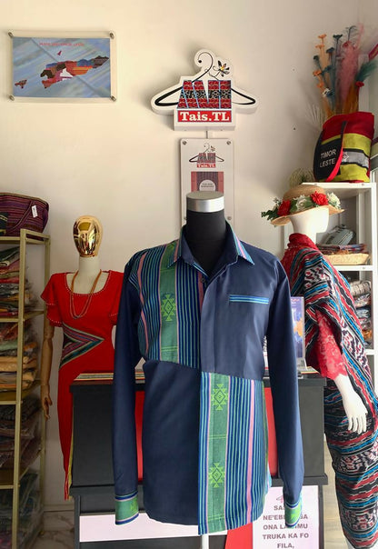 Kemeja Tais Lengan Panjan untuk Pria