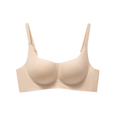 GRENEY - Gbras - Bra Cup Candy bra wanita One-piece sekaligus tanpa kawat seamless menopang dengan gesper nyaman - 89740