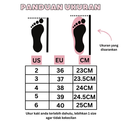 Boots Kulit Wanita Modern Fashion Casual Korean Style Terbaru - 0306