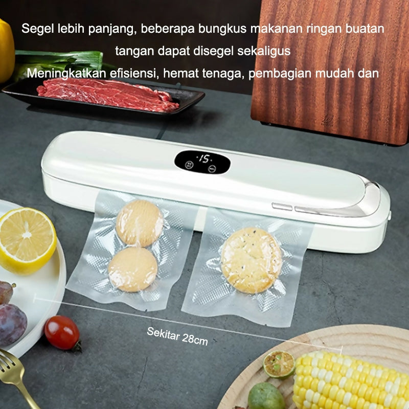 Mesin Penyegel Makanan Vakum/Aparatus Pengemas Makanan Segar Otomatis