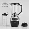 MIUI Kitchen Food Grinder Blender Smoothie Juicer Large Capacity Home Cooking Machine Mixer with Pulse Mode BPA Free Anti-Slip