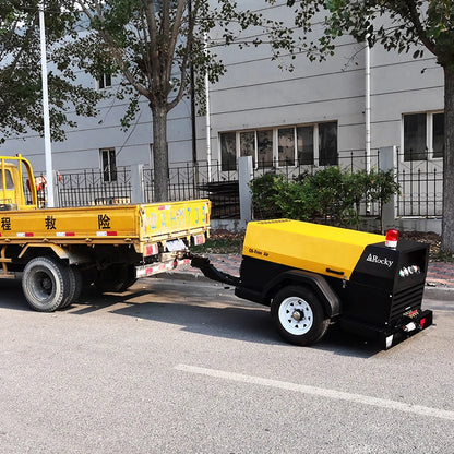 Portable 5m³/min (185CFM) Diesel Screw Air Compressor 8 Bar with XICHAI Engine for Mining & Construction