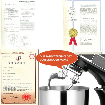 Professional 6L Dough Food Cake Bakery 800w Dough Mixer Cake Dough Mixer