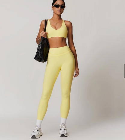 ONE SET PREMIUM SERIES SPORTS BRA LEGGING/SHORT ROLENE Olahraga Yoga Gym Workout Pilates