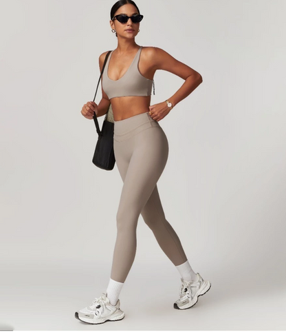 ONE SET PREMIUM SERIES SPORTS BRA LEGGING/SHORT ROLENE Olahraga Yoga Gym Workout Pilates