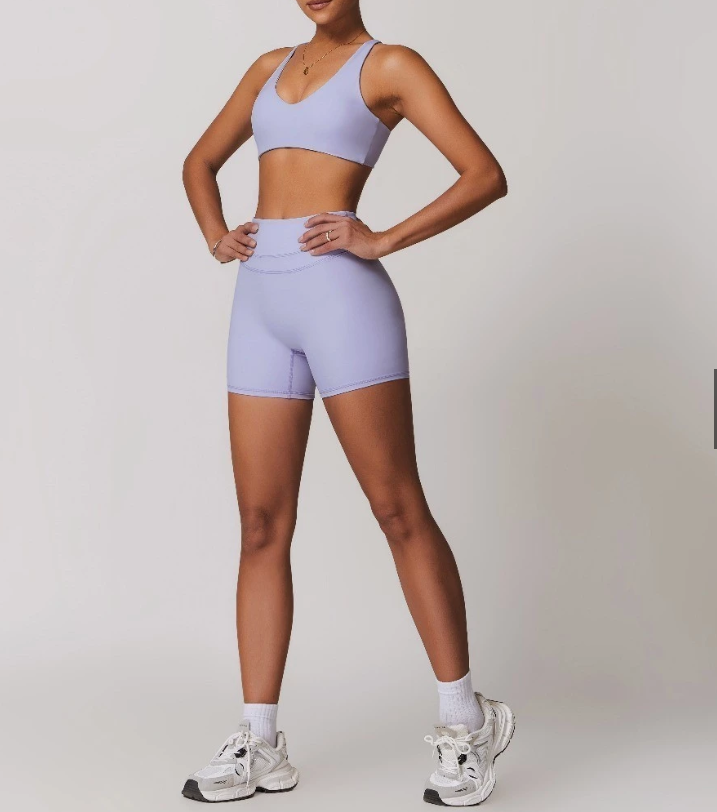 ONE SET PREMIUM SERIES SPORTS BRA LEGGING/SHORT ROLENE Olahraga Yoga Gym Workout Pilates
