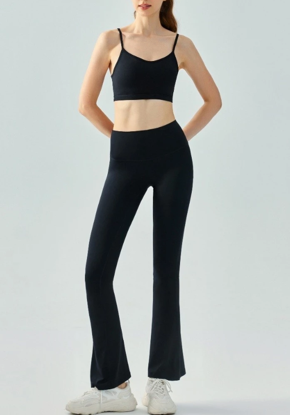 One Set Premium Sports Bra and Legging LEVINE Cutbray Olahraga Yoga Gym Golf