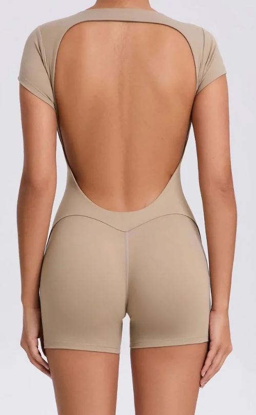 Jumpsuit Sports Bodysuit Olahraga Wanita Gym Fitness Jumpsuit Olahraga Modern Stylish