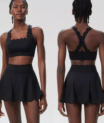 SET SPORT BRA / SKORT Olahraga Wanita