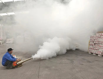 Lightweight Orchard Pesticide Misting Machine Double Tube Pulse Sprayer Knapsack Used New Farm Misting Smoke Machine Spraying