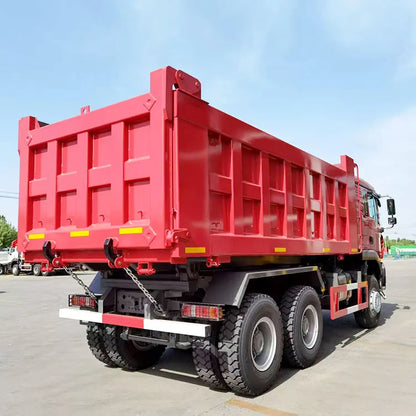 New 6x4 HOWO TX T5G 10-Wheel Heavy Dump Truck 30T Capacity 380HP 400HP 460HP Euro 2 Emission Diesel Fuel Weichai Engine Left