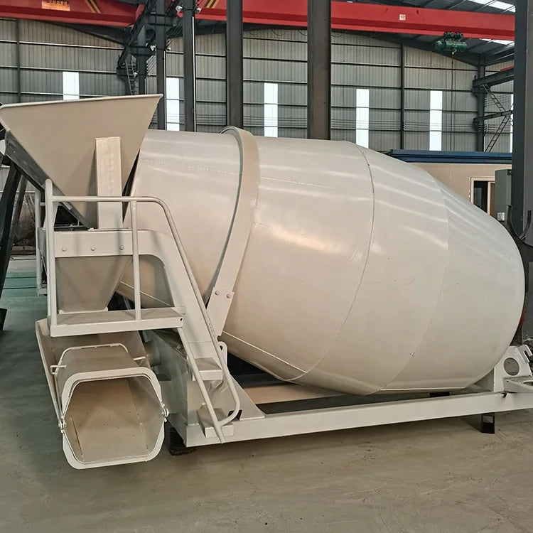 Vehicle Mounted Concrete Mixing and Transportation Tank, Mobile Self Dumping Cement Mixing Bucket, Road Construction Equipment