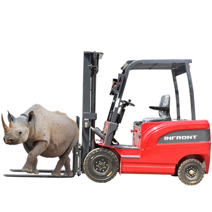 New Energy Agriculture Industry Multi-terrain Electric Forklift 1 Ton- 5 Ton CE Forklift for Sale with Free Shipping