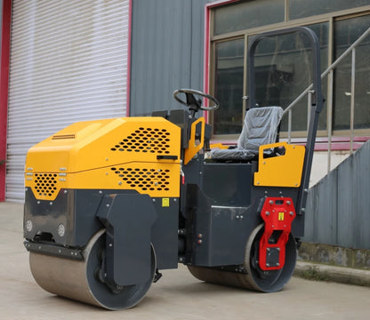 Best-Selling Skid Steer Loader Small Track Cement Mixer Various Agricultural Tools Diesel/Gas Roller Compactor Slip Steering