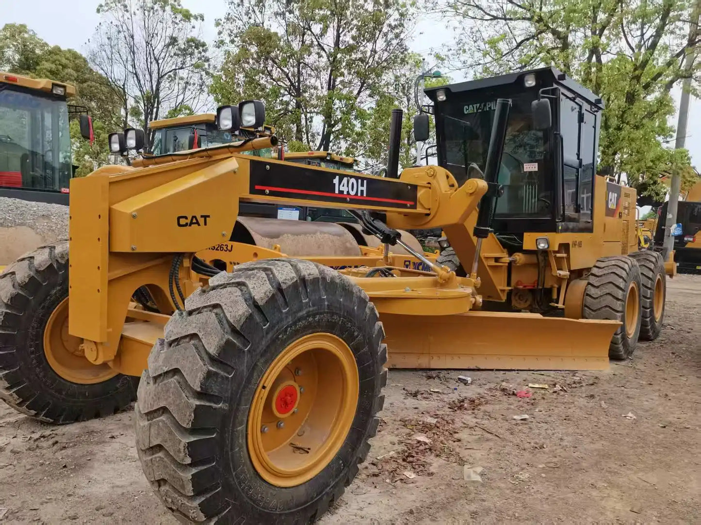 Original Caterpillar 140H 140G 140K Motor Grader Construction Machinery Used Cat Motor Grader for Sale Motor Graders