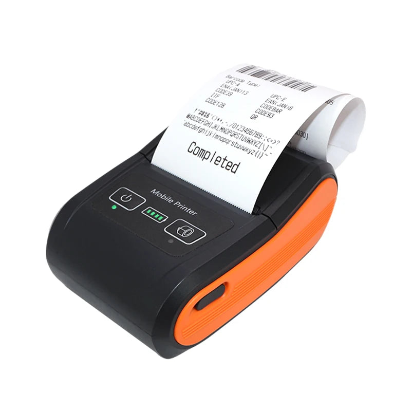 58mm Portable MINI Thermal Ticket Printer With Fast Speed and High Endurance Suitable for Supermarkets Convenience Stores