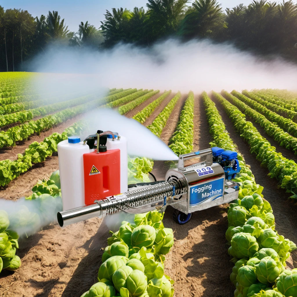 Lightweight Orchard Pesticide Misting Machine Double Tube Pulse Sprayer Knapsack Used New Farm Misting Smoke Machine Spraying