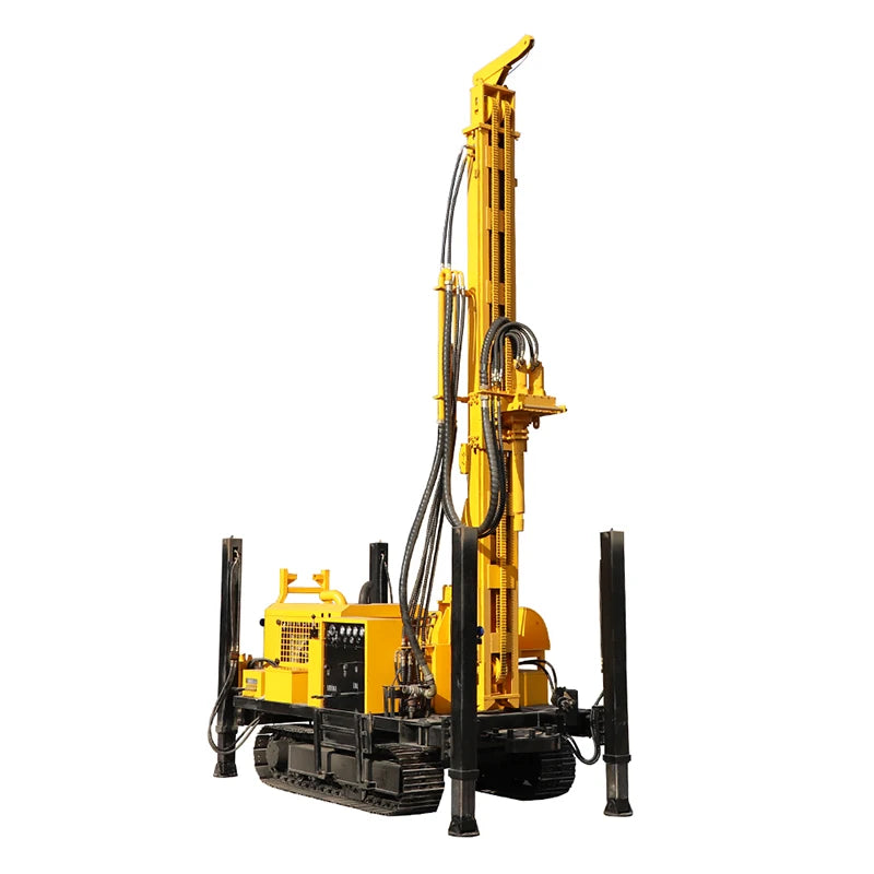 Efficient and Reliable FYX200 Crawler Water Well Drilling Rig with Worldwide Parts Availability