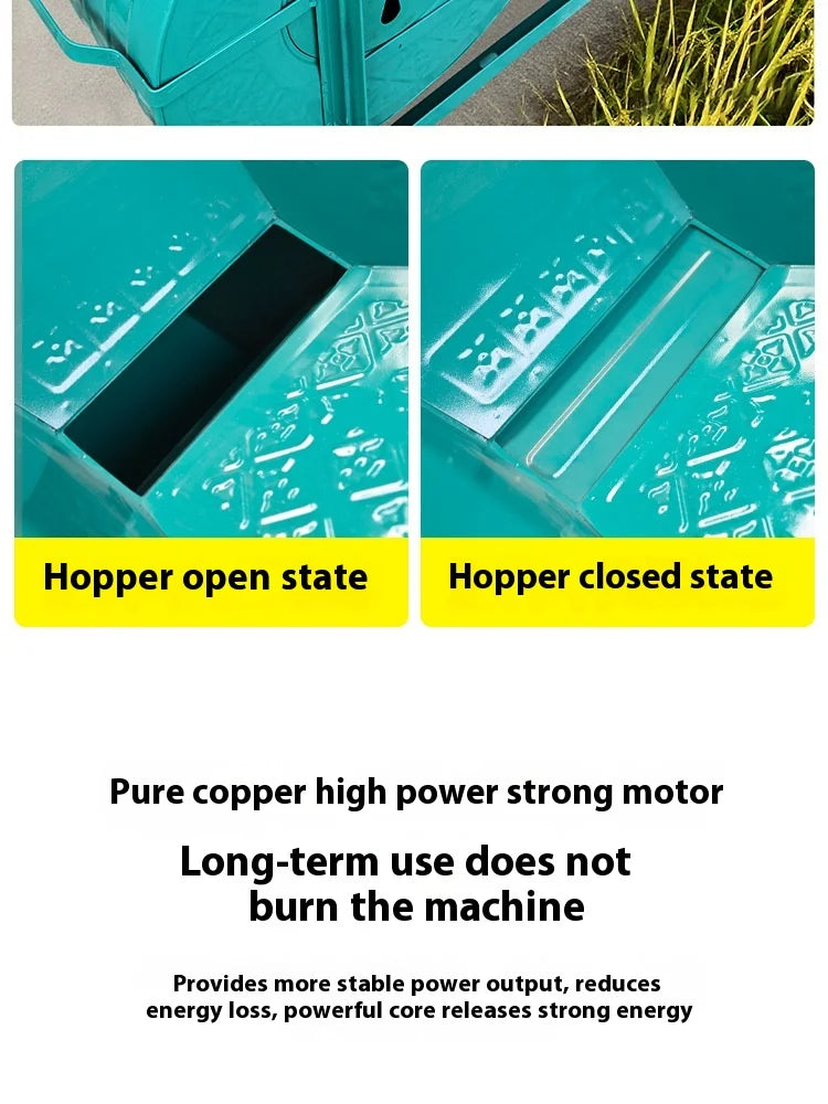 High Efficiency Grain Sorting and Seed Cleaning Machine Agriculture Winnower and Vibration Screening Machine