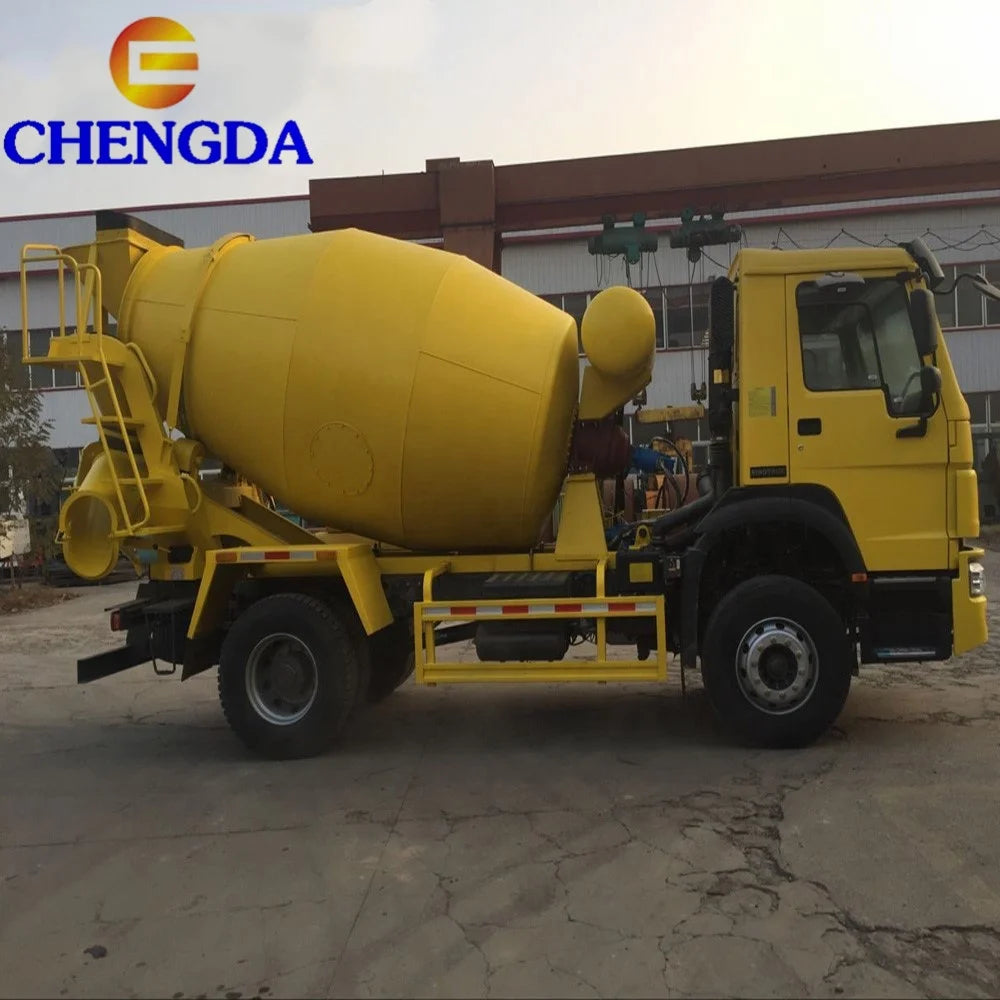 New 4*2 5 Cubic 6CBM Cement Mixer Truck