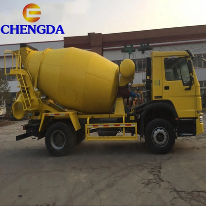 New 4*2 5 Cubic 6CBM Cement Mixer Truck