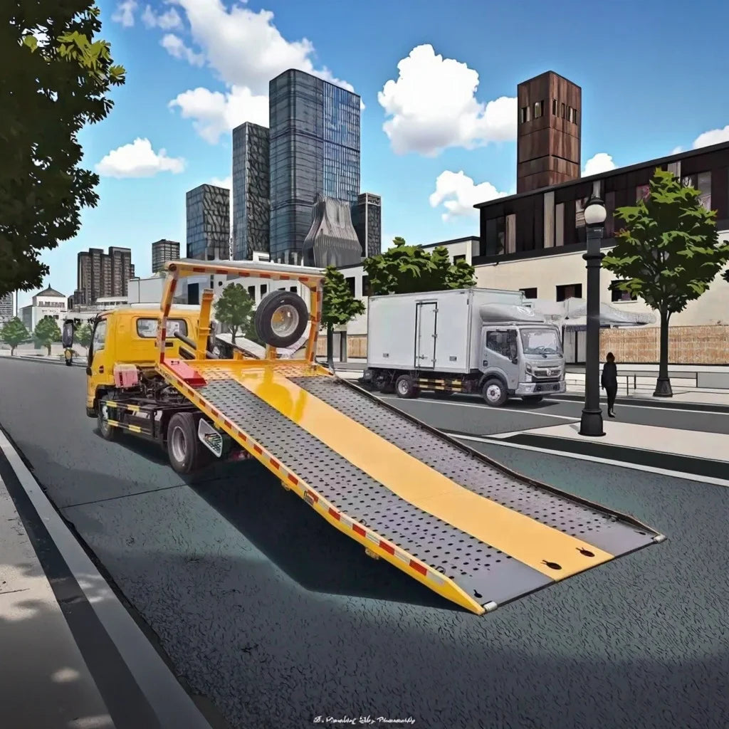 8 Tons Wheel Lift Wrecker 3ton New Diesel Tow Trucks for Sale Manual Transmission China Manufacturing