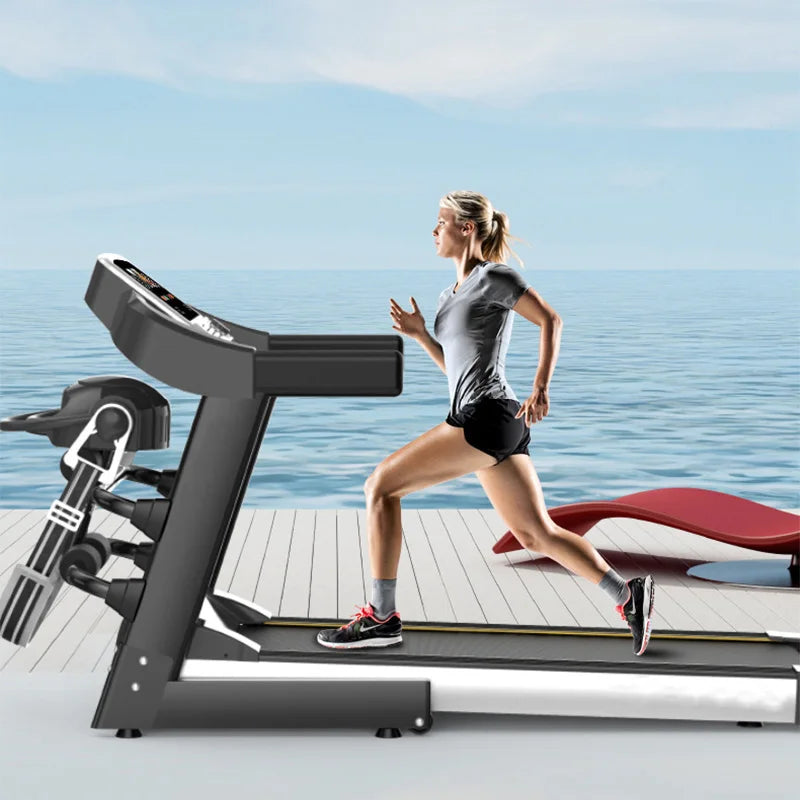 New Home Use Treadmill Fitness Equipment Electric Treadmill with Large LCD Display