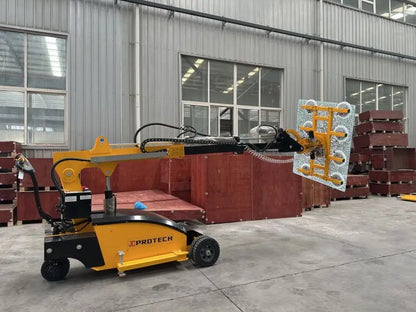 Automatic Glass Robot Vacuum Glass Lifting Equipment Vacuum Stone Lifter with Tilt Function Vacuum Lifter for Marble Slabs