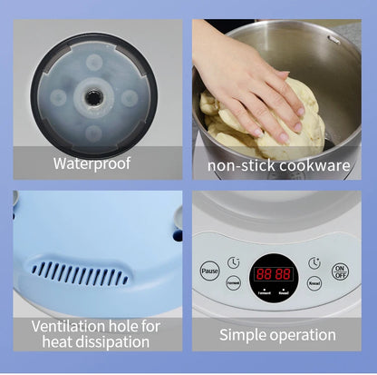 Wholesale Price Electric Pasta Dough Maker Making Machine Kitchen Mixer Dough Kneading Machine