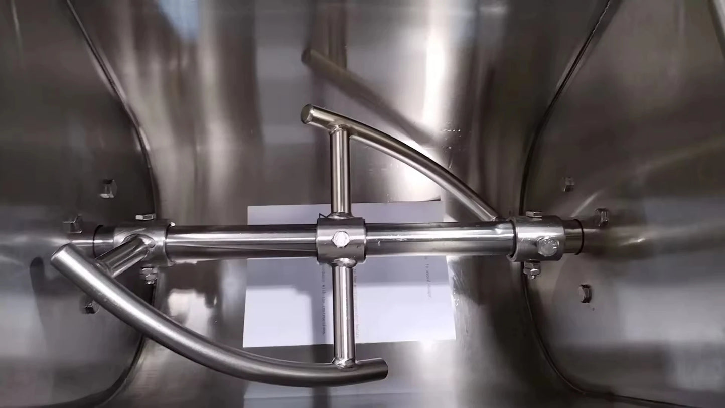 Automatic 15kg-50kg Stainless Steel Horizontal Spiral Bread Dough Mixer Machine Flour & Biscuit Mixer for Bakeries for Wheat