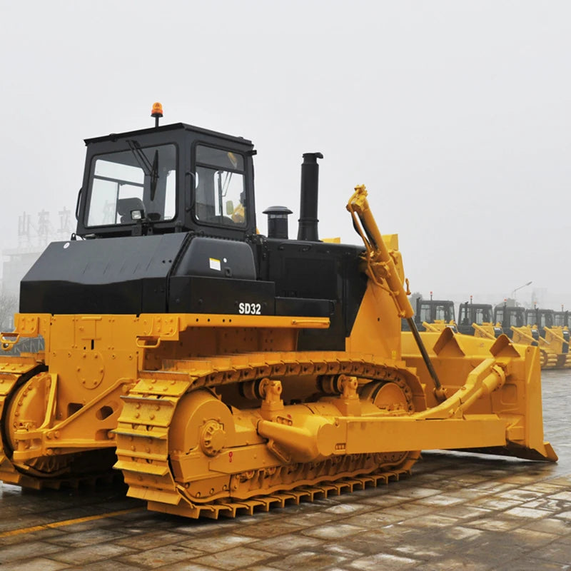 Bulldozer Mini Bulldozer 2025 With Cab Heat and Air Conditioning SD32 Excavator for Sale