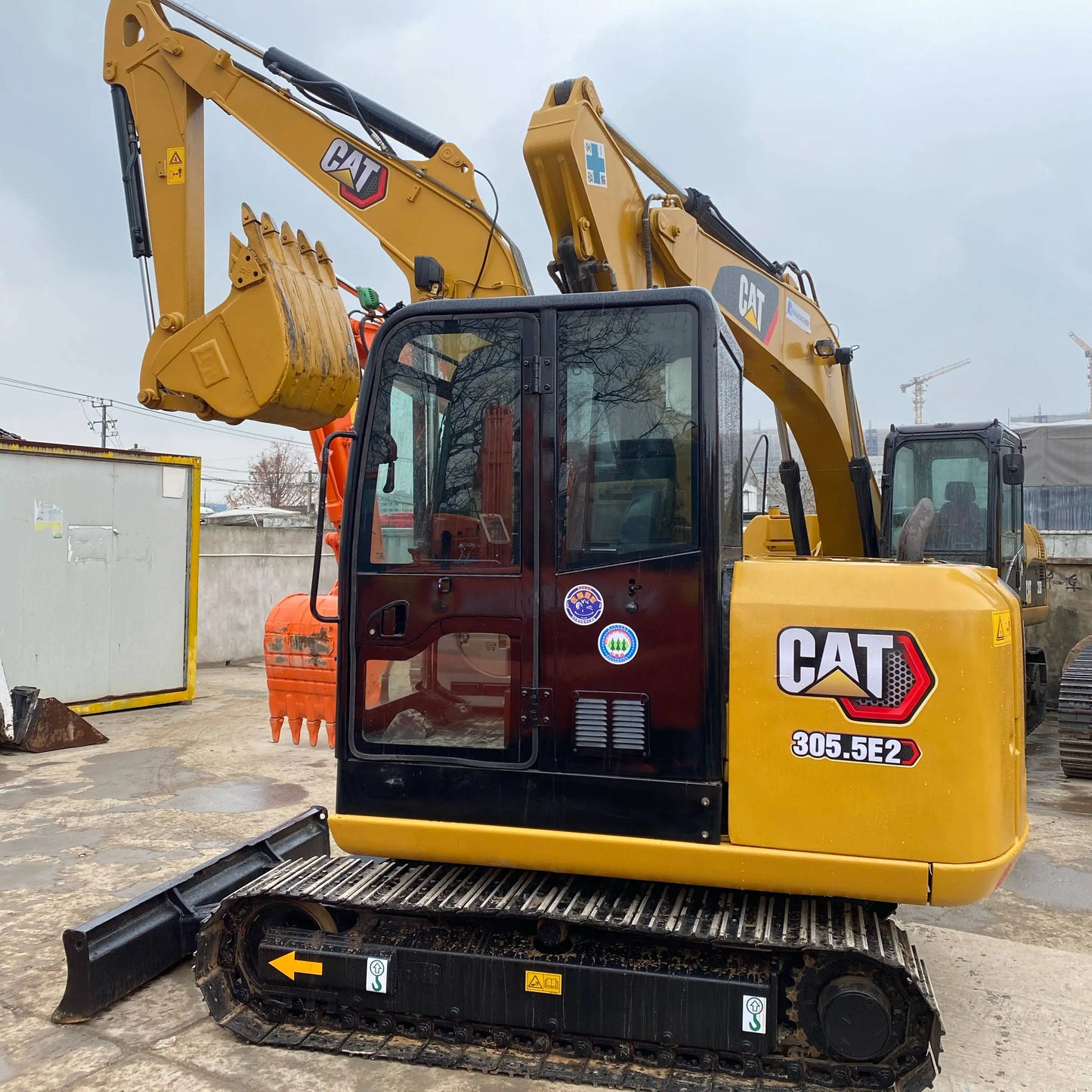 Used Construction Equipment Mini Crawler Excavator Caterpillar 305.5e2 305 305.5 306 307 308 Second Hand Hydraulic Excavators