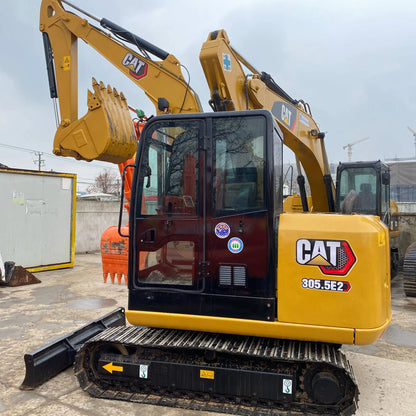 Used Construction Equipment Mini Crawler Excavator Caterpillar 305.5e2 305 305.5 306 307 308 Second Hand Hydraulic Excavators