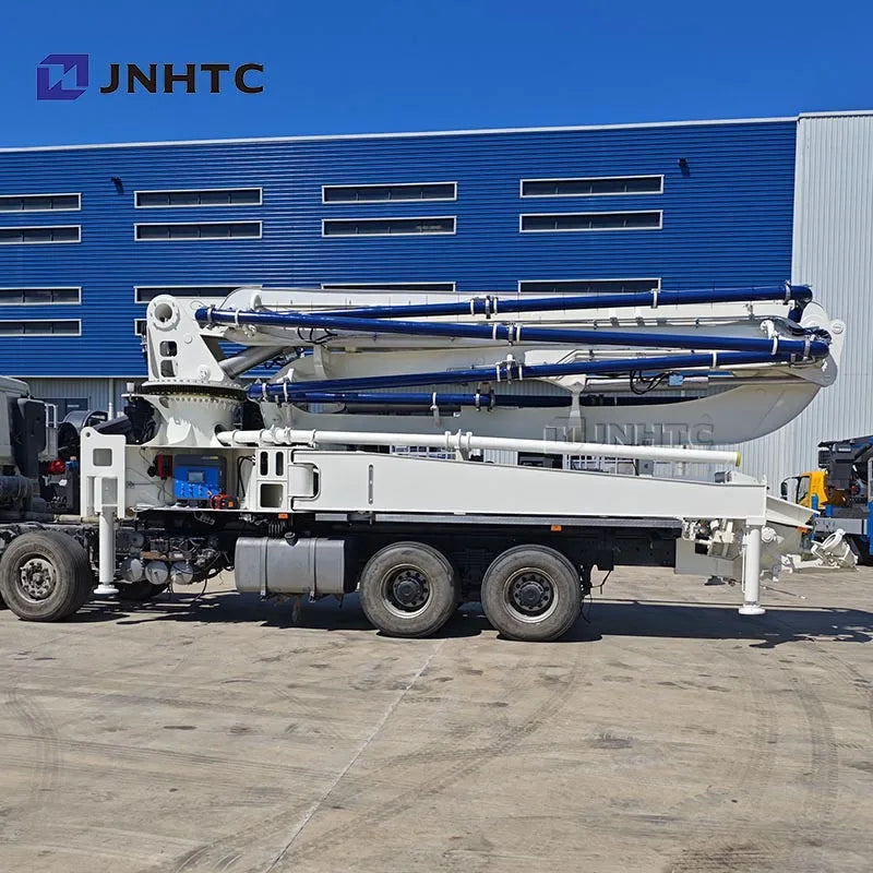 HOWO TX Concrete Mixer Pump 24m 380-470HP 6X4 8X4 Mounted Concrete Pump Truck Price for Sale