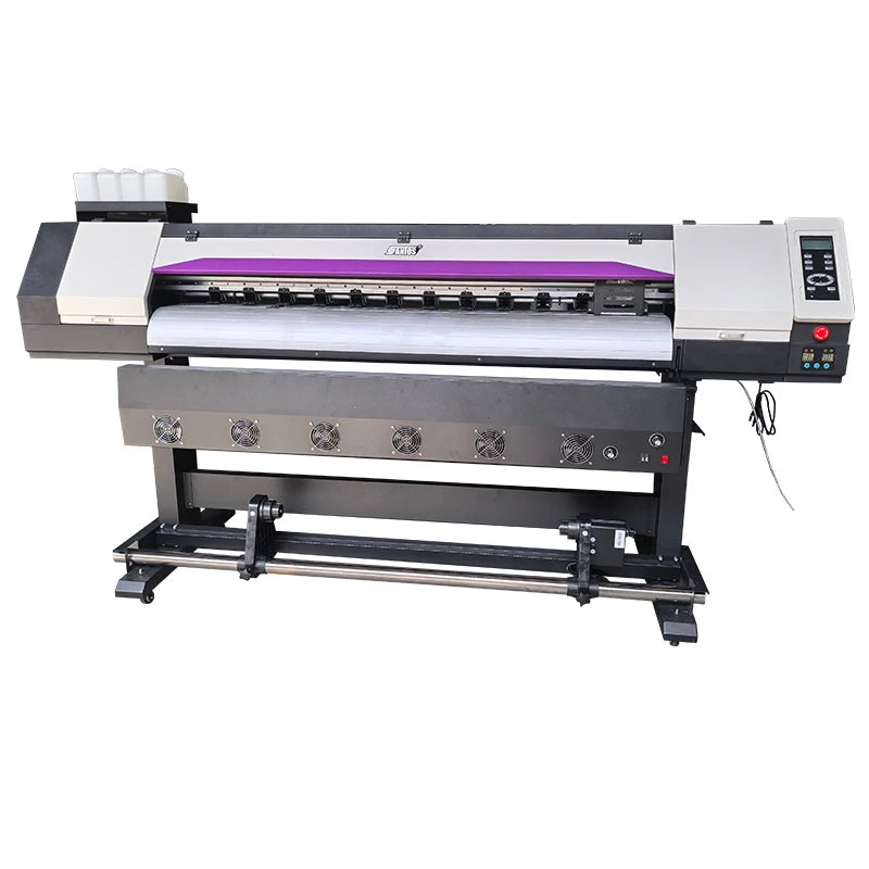 Newest Inkjet Large Format Printing Machine 1.6m 1.8m Eco Solvent Printer With XP600/i1600/i3200 for Vinyl Canvas