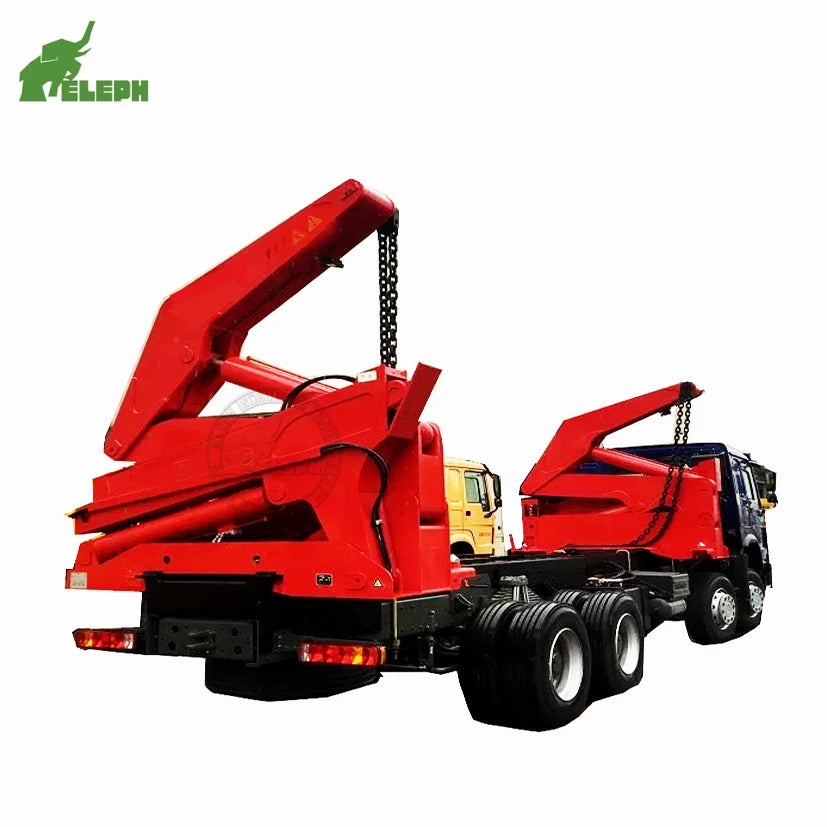 2025 New 41 Tons 20ft 40ft Container Trailer Self Loading Container Truck