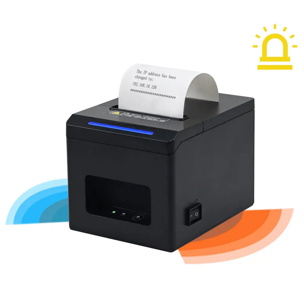 JP-R80A Jprinter Auto Cutter Thermal Printer for Kitchen 80mm Receipt with WiFi and for POS Systems