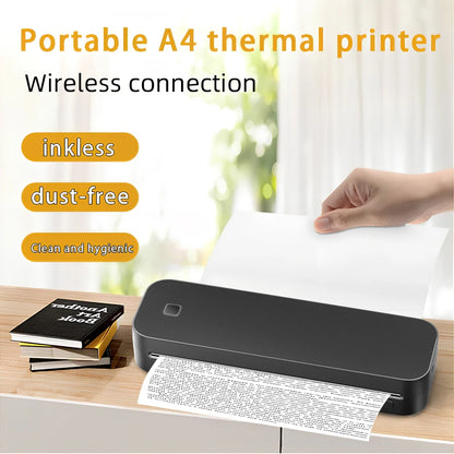 Marklife D210 A4 Thermal Printer OEM/ODM Certified 203dpi for Printing Documents Tattoo Paper FCC/RoHS/UKCA Certified