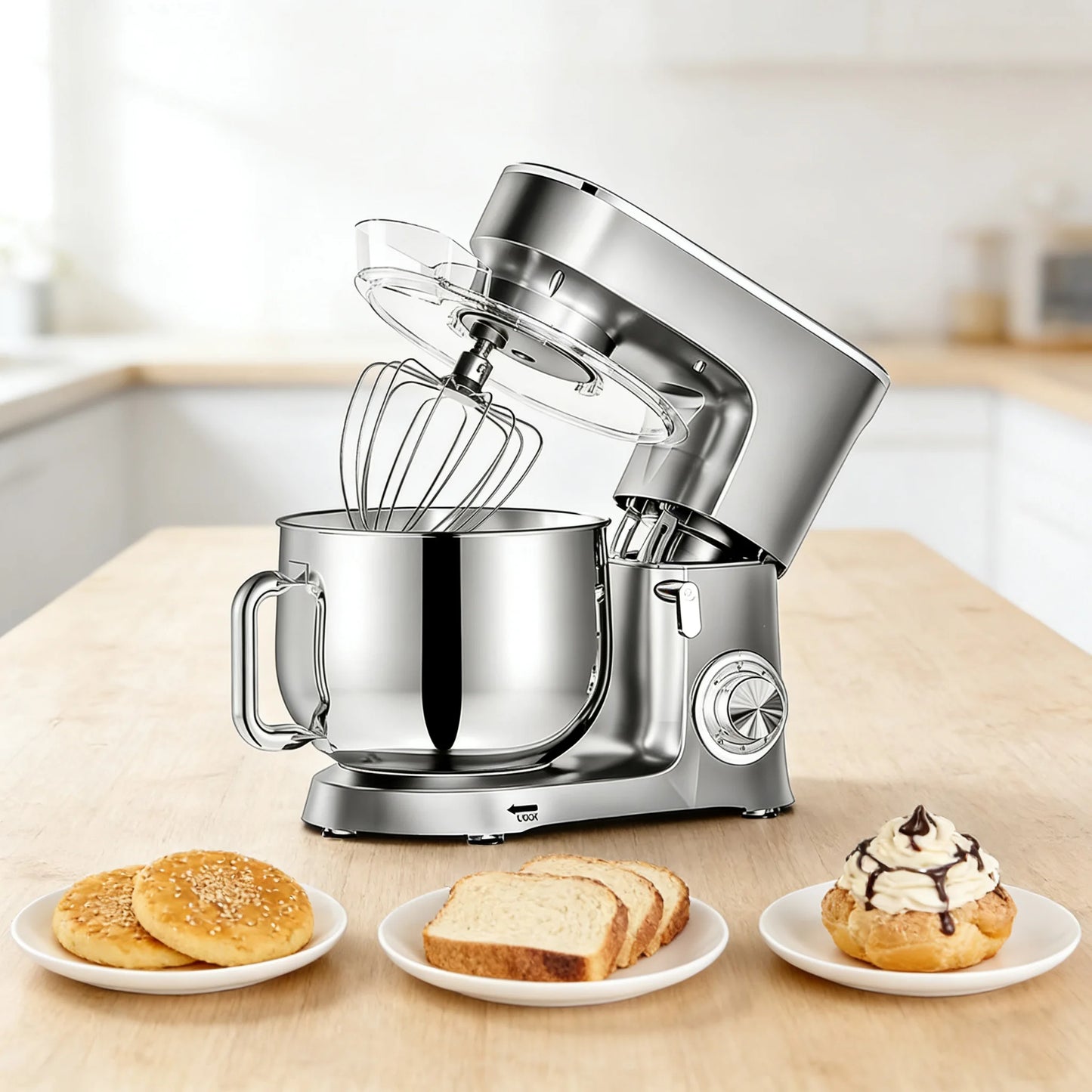 High Power 1500W 10L Food Mixers for Bakery Dough Mixer Mixing Stand Mixer Kitchen Robot