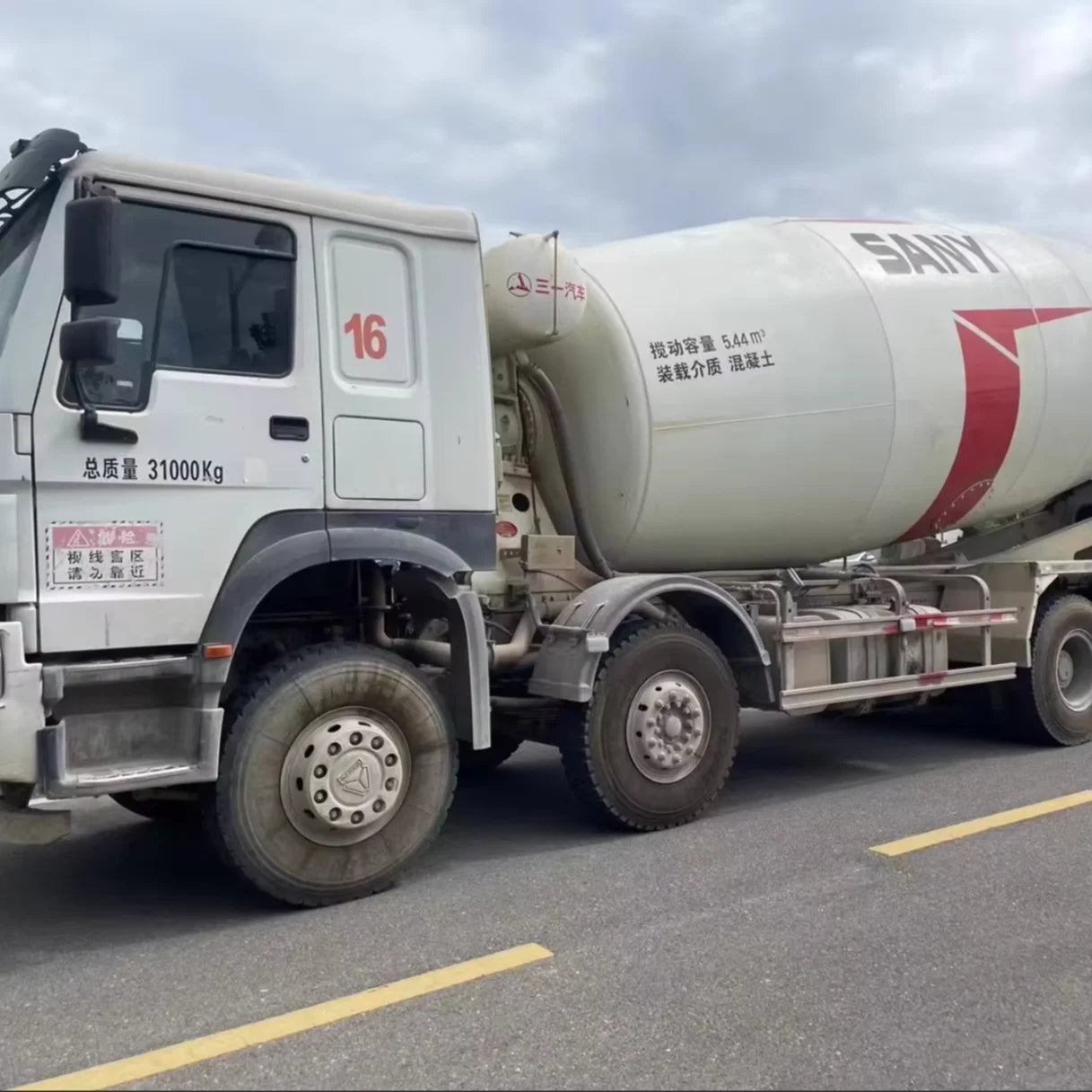 Howo Concrete Mixer Truck Price-High Quality Truck for Sale