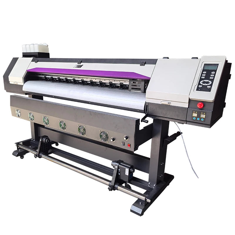 Newest Inkjet Large Format Printing Machine 1.6m 1.8m Eco Solvent Printer With XP600/i1600/i3200 for Vinyl Canvas