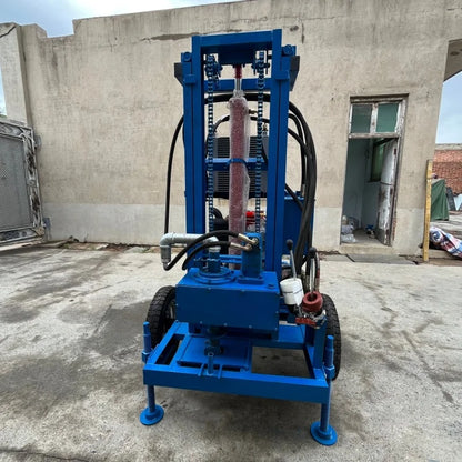 Portable Water Well Drilling Rig 50m 100m 150m Deep Borehole Drilling Machine