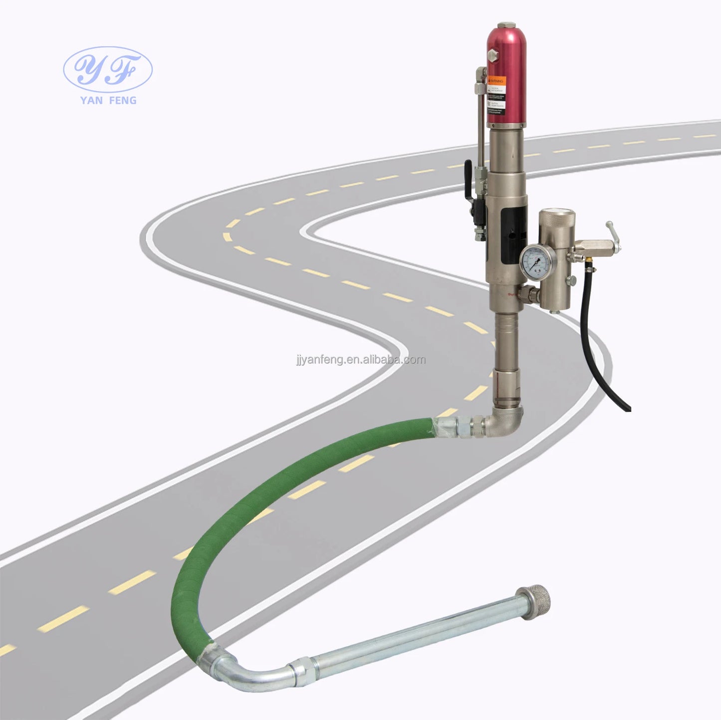Truck Mounted Cold Paint Road Marking Equipment Airless Paint Sprayer Hydraulic Pump RPS 2900 Pump Kit