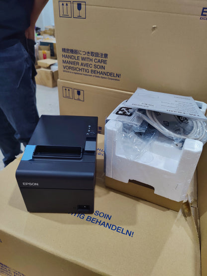 E-pson 80mm Thermal Receipt Printer TM-T20III POS Printer TM-T82III Receipt Printer for Kitchen Retail