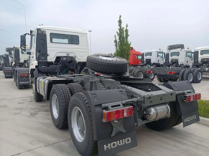 Strong & Steady: New HOWO 371HP Articulated Tractor | 10-Wheel Chassis | Built for Long-Distance Haulage