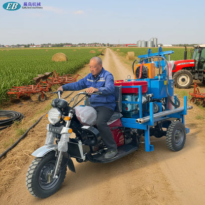 Hot Selling 100m, 150m, 200m Motorcycle Water Well Drilling Rig Factory on Sale