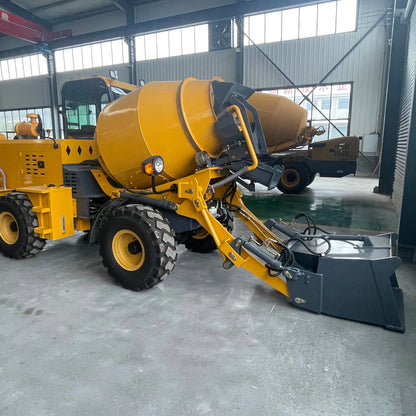 1.2cbm Self Loading Concrete Mixer With Electronic Scales for Sale in Cameroon