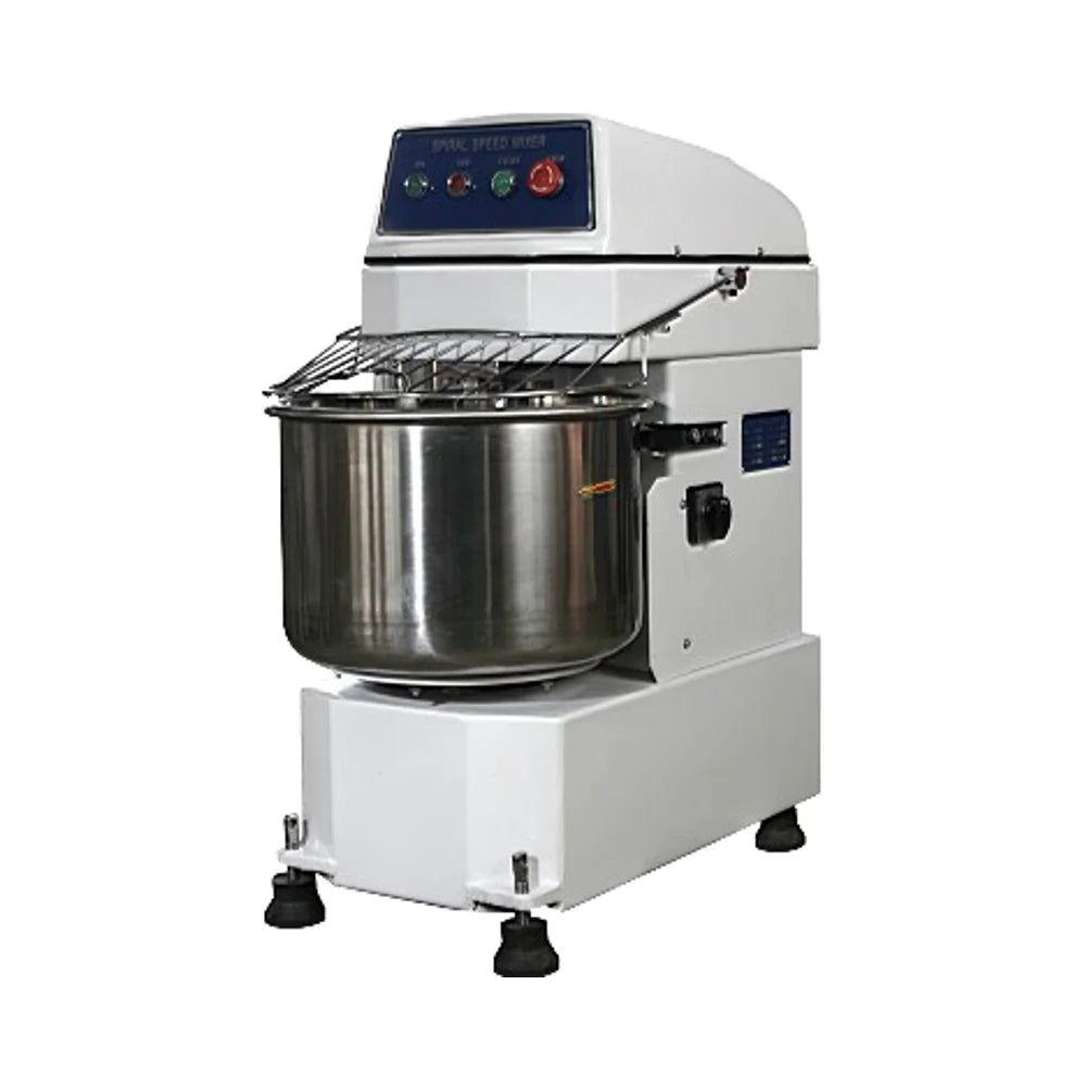 Commercial Baking Pizza Dough and Bread Spiral Mixer, Suitable for Restaurants, Bakeries and Cake Shops.